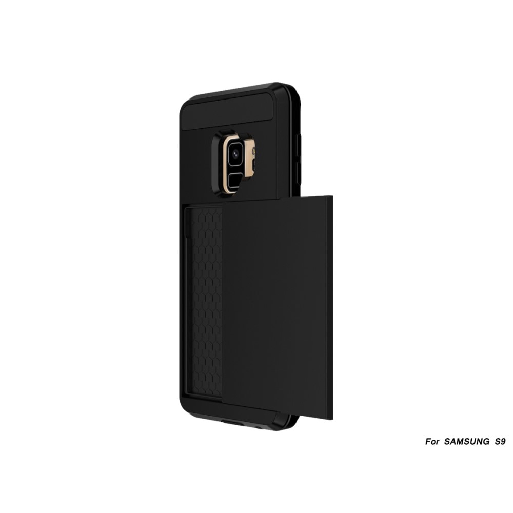 Case Cardslot Samsung Galaxy S9 musta
