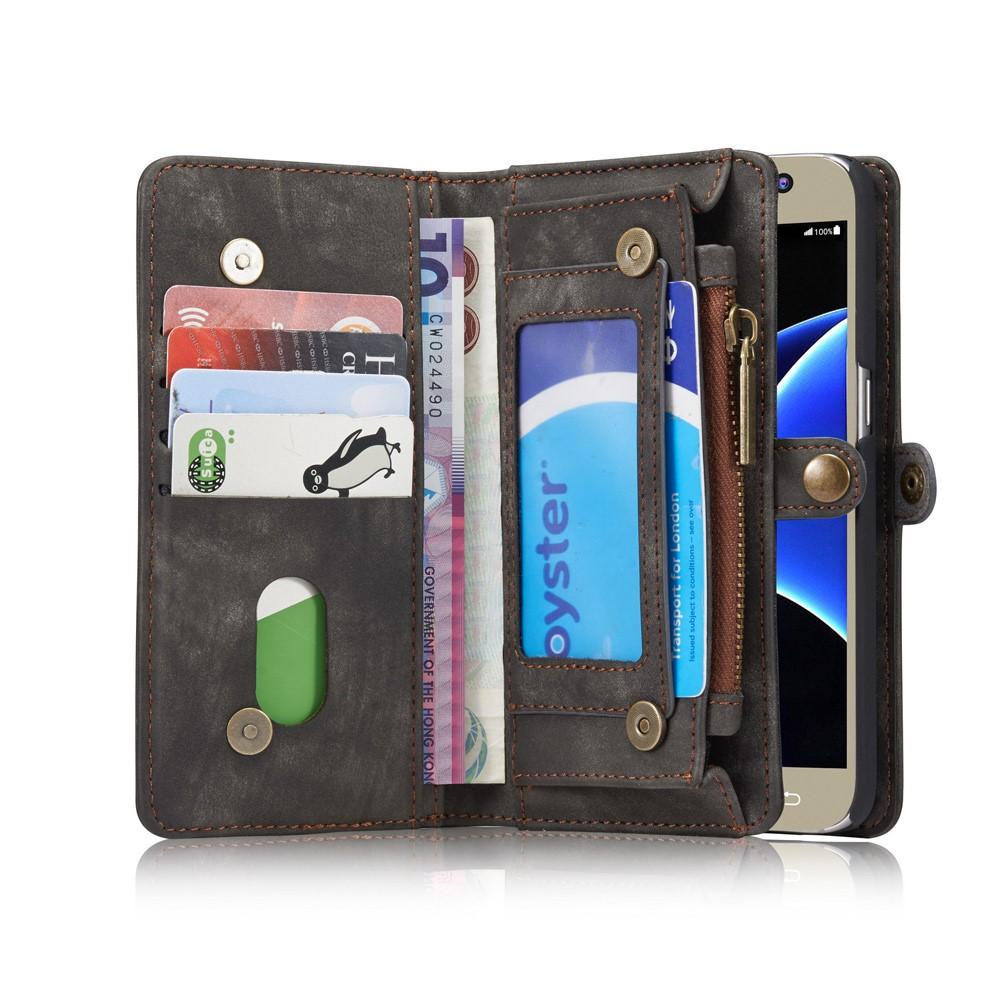 Multi-slot Suojakotelo Samsung Galaxy S7 Harmaa