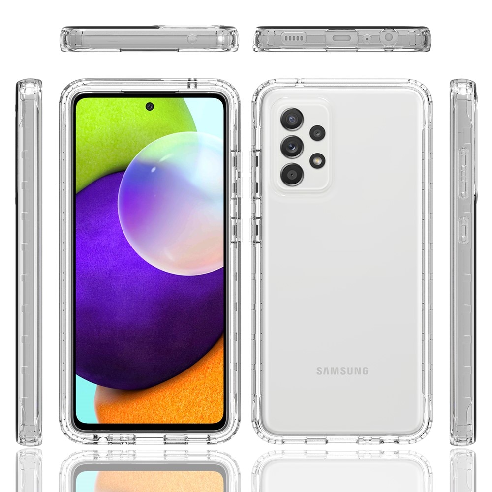 Full Cover Kuori Samsung Galaxy A52/A52s kirkas