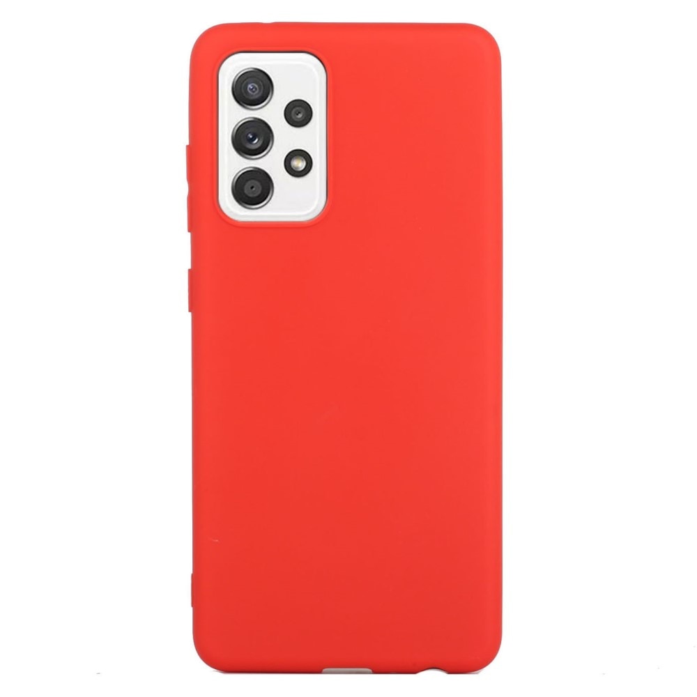 TPU suojakuori Samsung Galaxy A52 5G Punainen