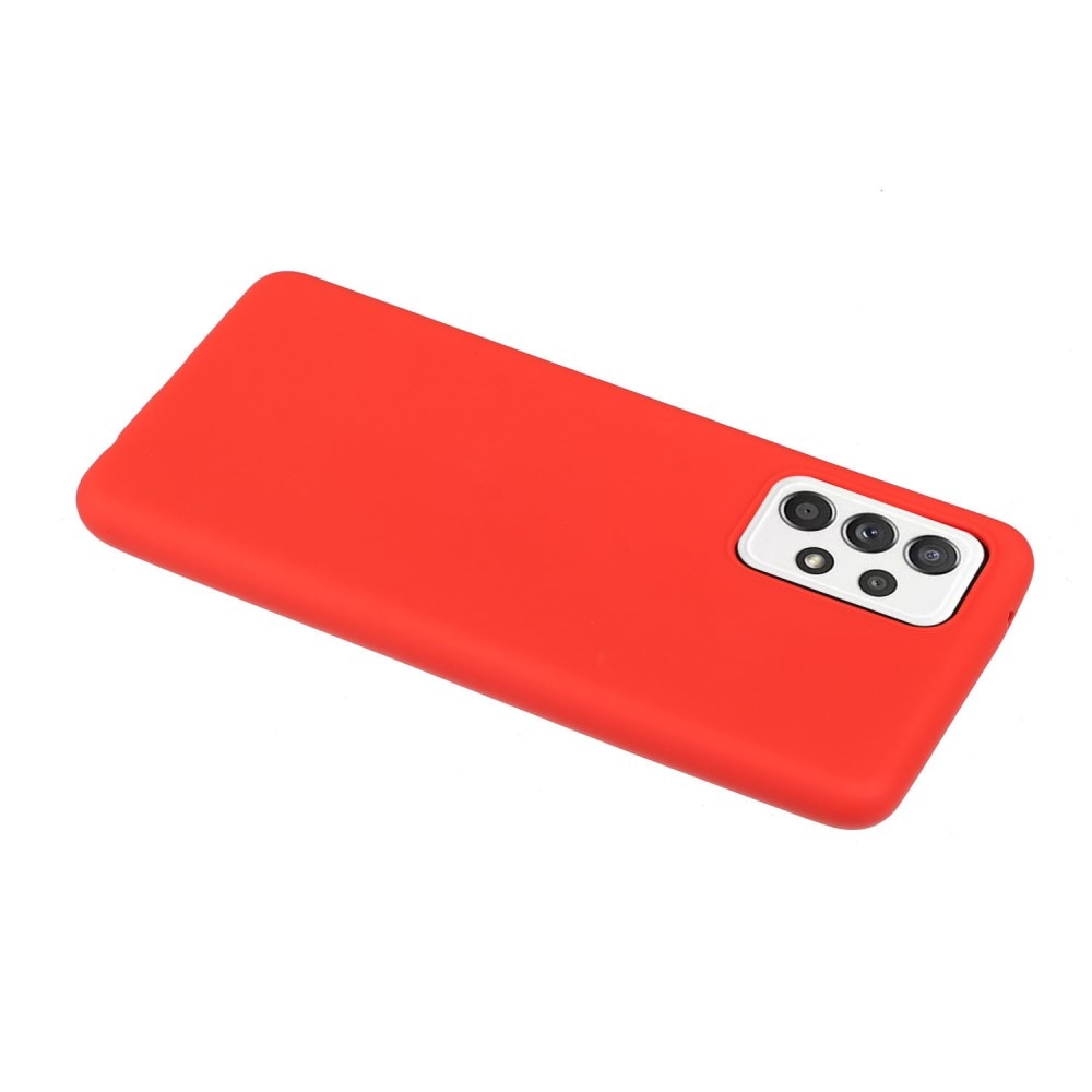 TPU suojakuori Samsung Galaxy A52/A52s punainen