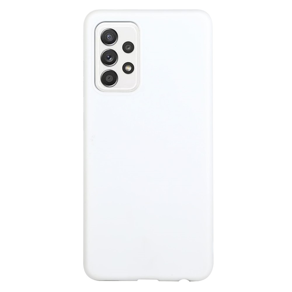 TPU suojakuori Samsung Galaxy A52/A52s valkoinen