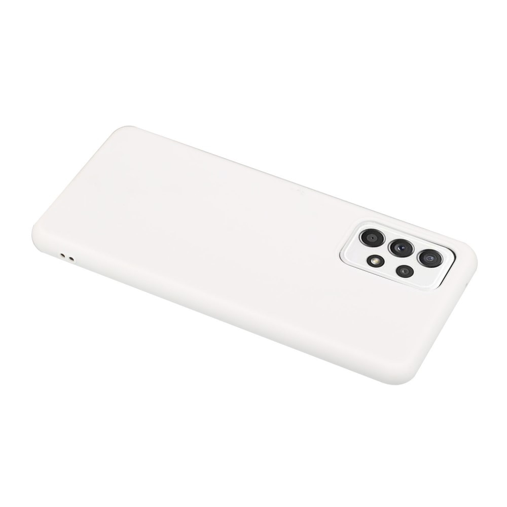 TPU suojakuori Samsung Galaxy A52/A52s valkoinen