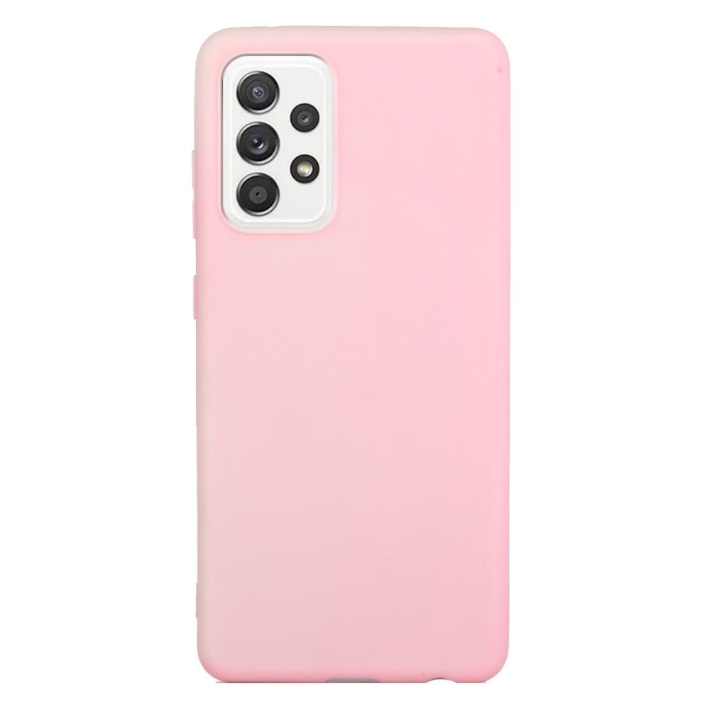 TPU suojakuori Samsung Galaxy A52/A52s vaaleanpunainen