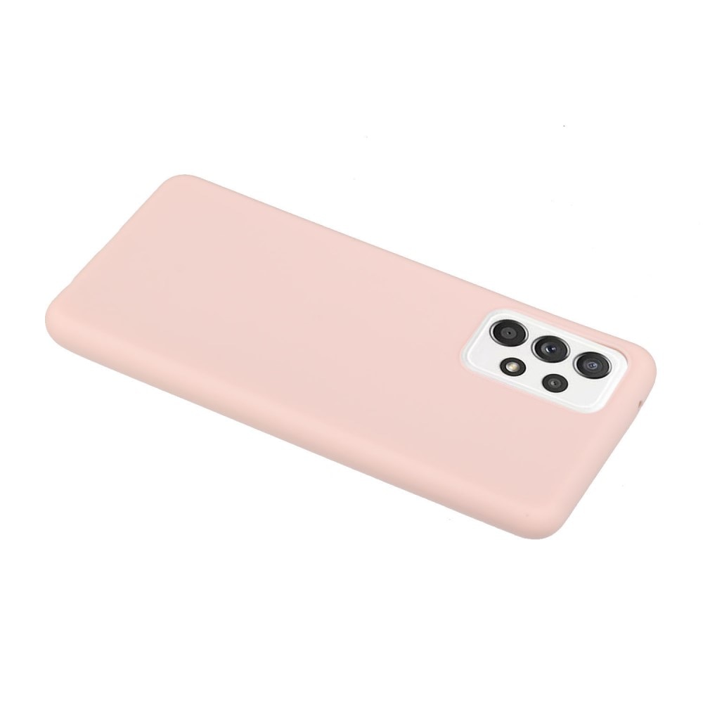 TPU suojakuori Samsung Galaxy A52/A52s vaaleanpunainen
