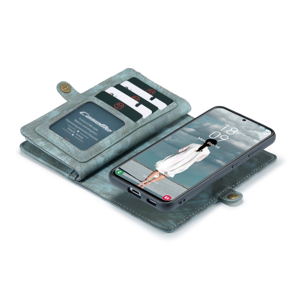 Multi-slot Suojakotelo Samsung Galaxy S21 FE Sininen