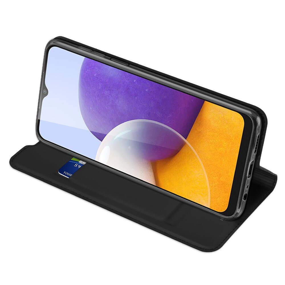 Skin Pro Series Samsung Galaxy A22 5G - Musta