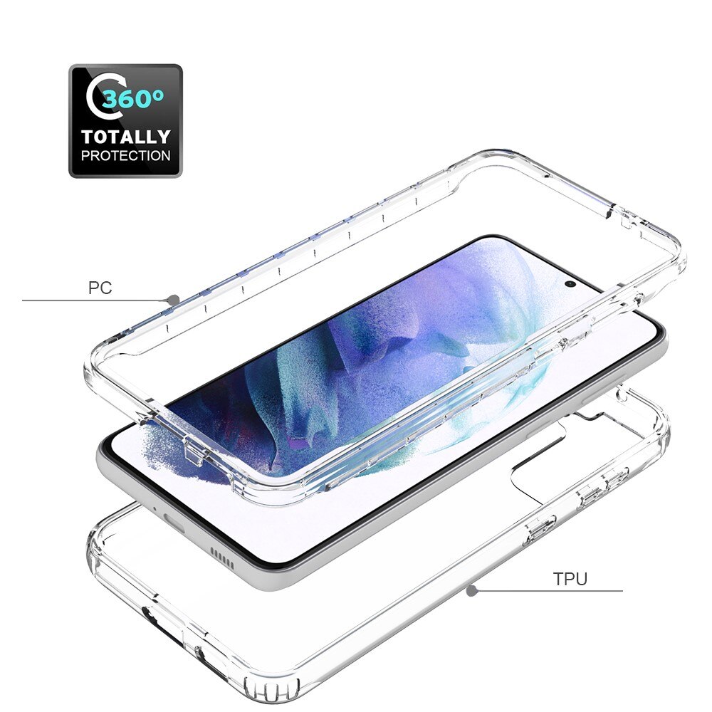 Full Cover Kuori Samsung Galaxy S21 Plus Kirkas