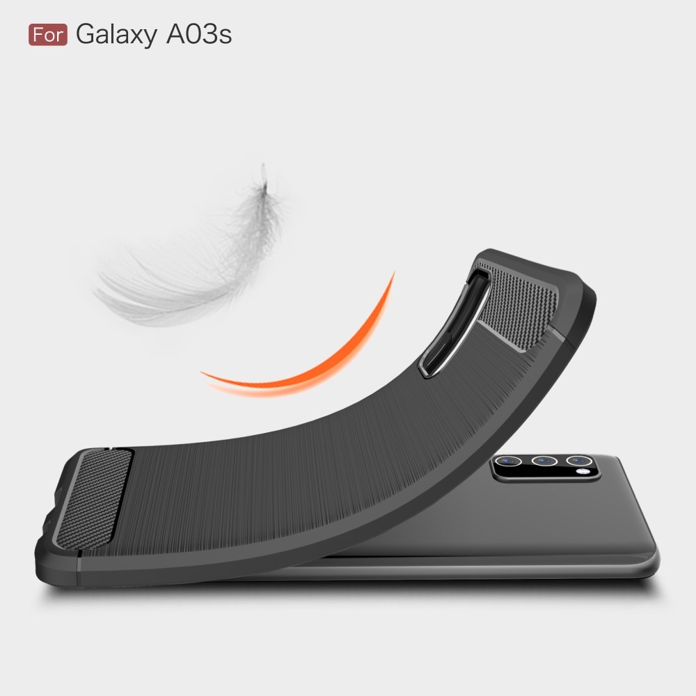 Brushed TPU Kuori Samsung Galaxy A03s Black