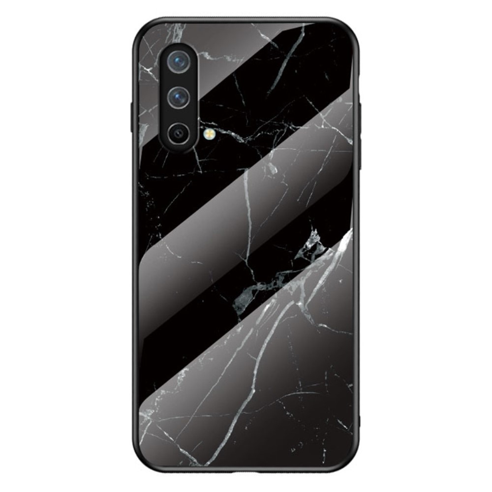 Panssarilasi Kuori OnePlus Nord CE 5G musta marmori