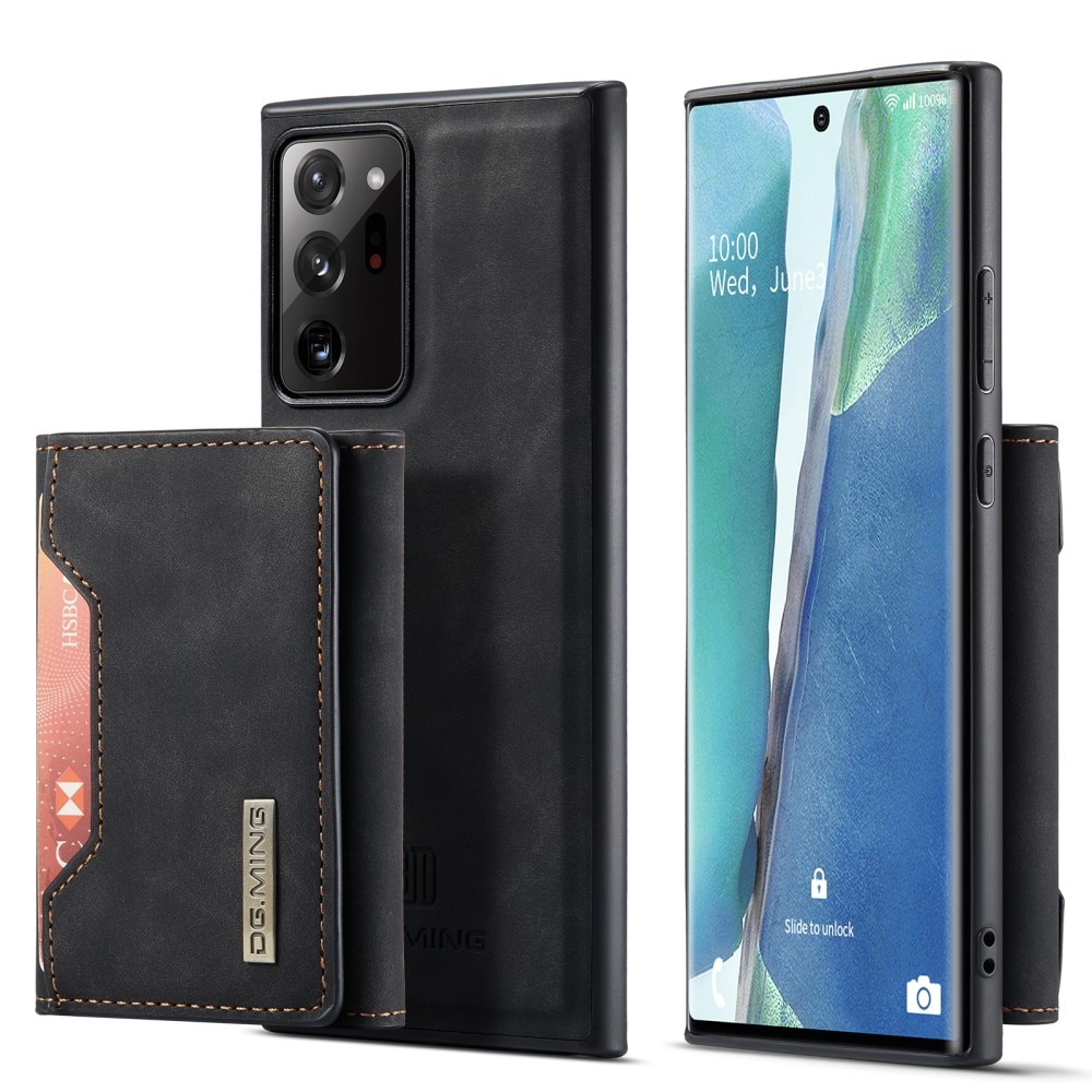 Magnetic Card Slot Case Samsung Galaxy Note 20 Ultra Musta