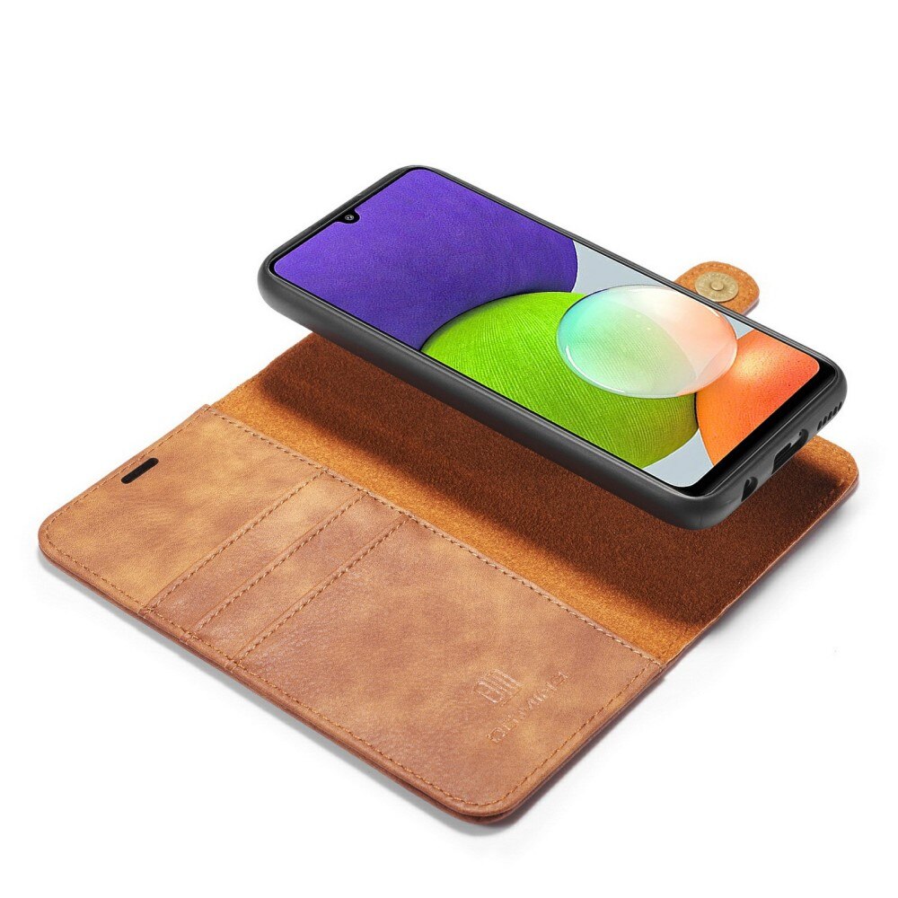 Magnet Wallet Galaxy A22 4G Cognac