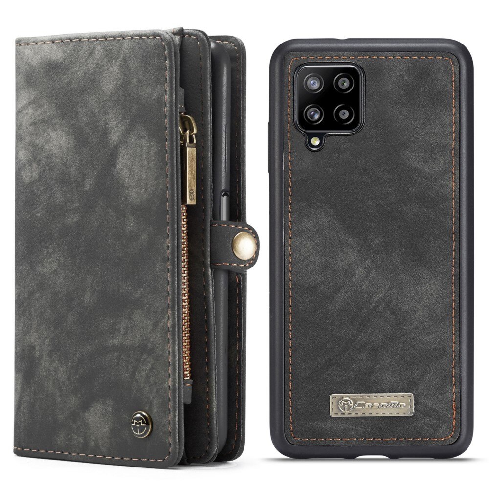 Multi-slot Suojakotelo Samsung Galaxy A12 5G Harmaa