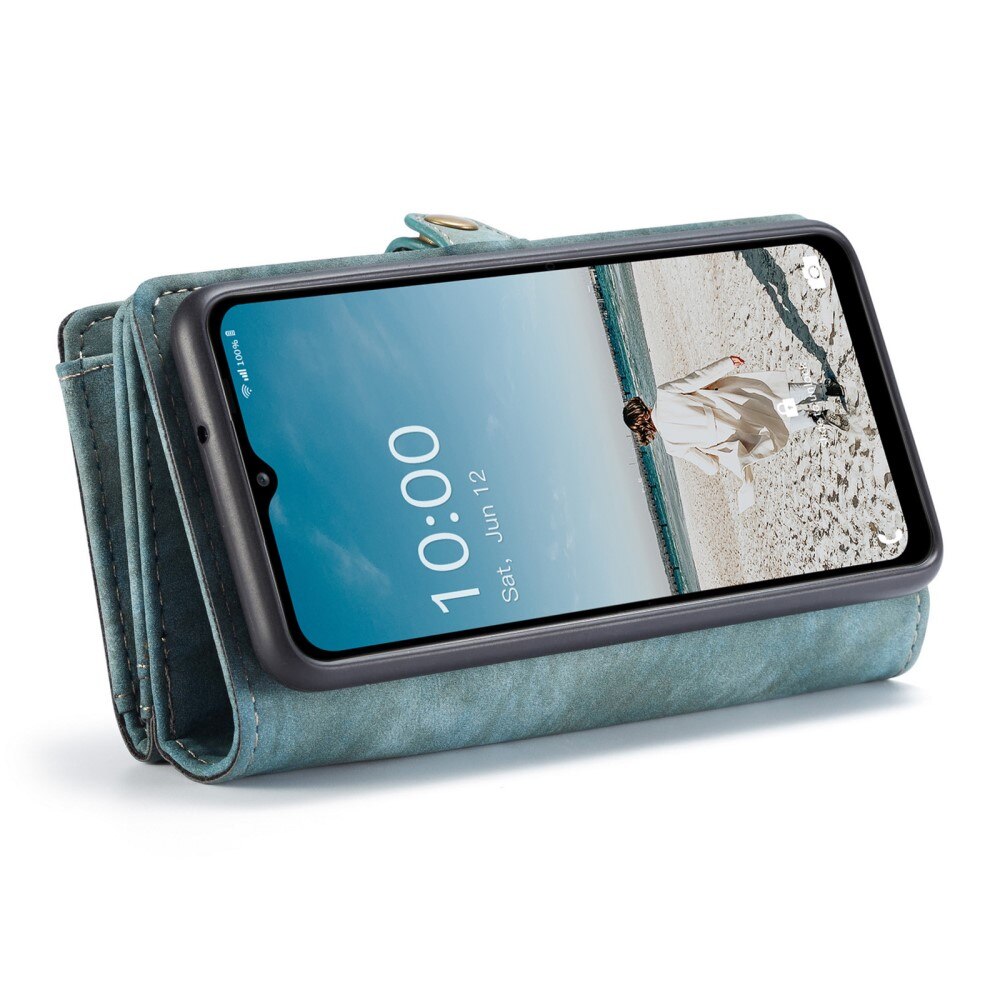 Multi-slot Suojakotelo Samsung Galaxy A12 5G Sininen