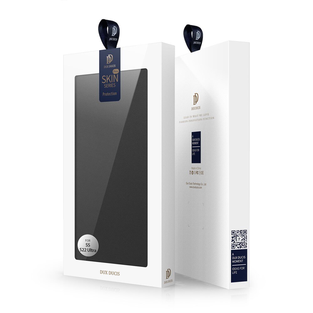 Skin Pro Series Samsung Galaxy S22 Ultra - Musta