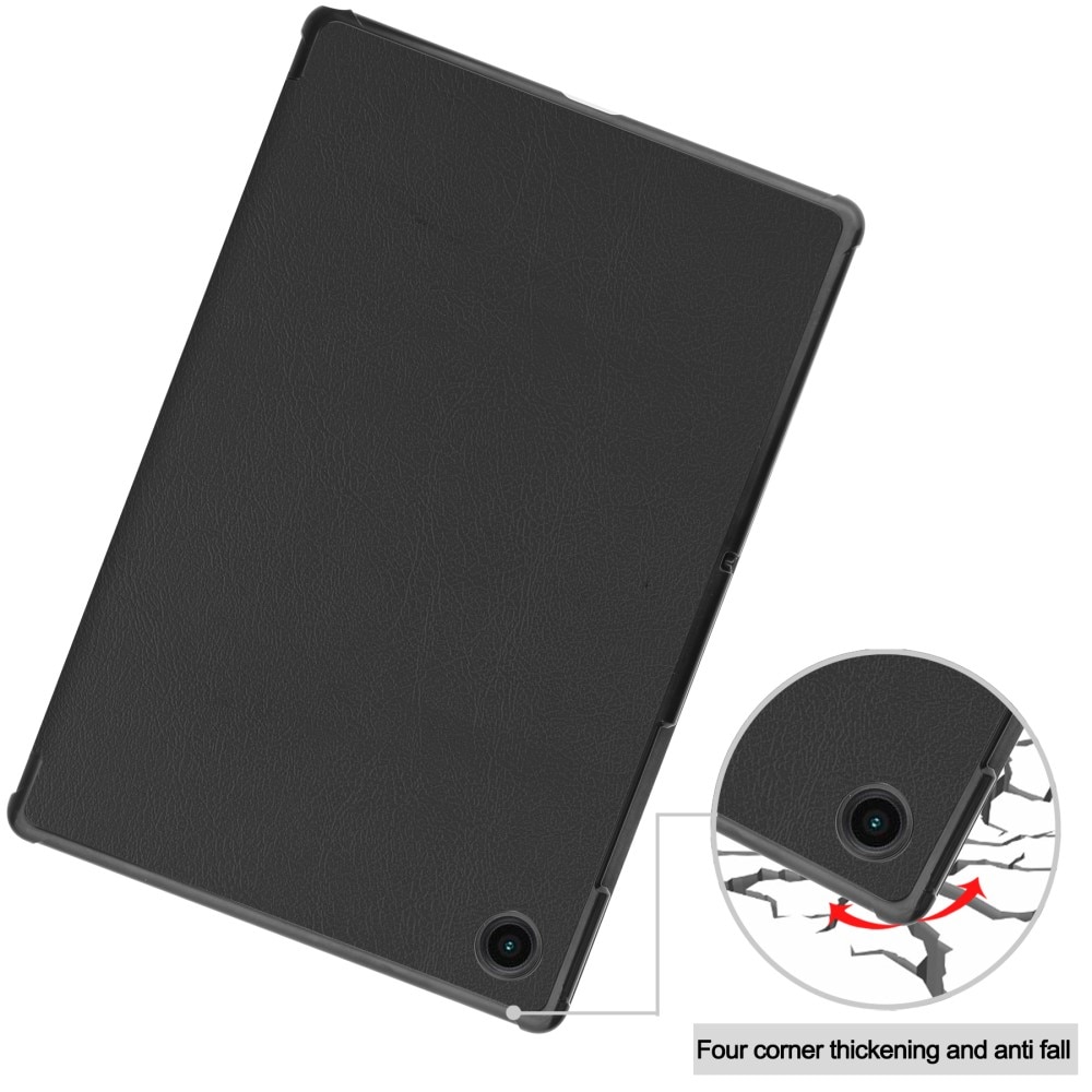 Kotelo Tri-fold Samsung Galaxy Tab A8 10.5 musta