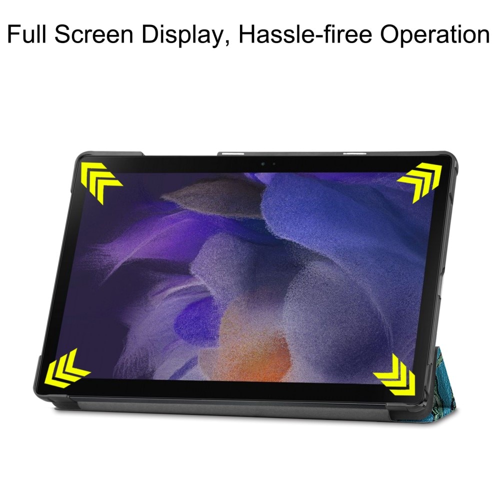 Kotelo Tri-fold Samsung Galaxy Tab A8 Monivärinen/kuvioitu
