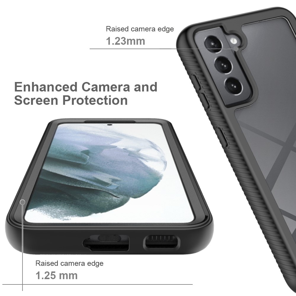 Full Protection Case Samsung Galaxy S21 FE musta