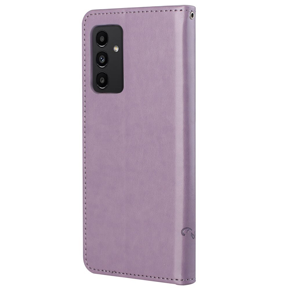 Nahkakotelo Perhonen Samsung Galaxy A13 Liila