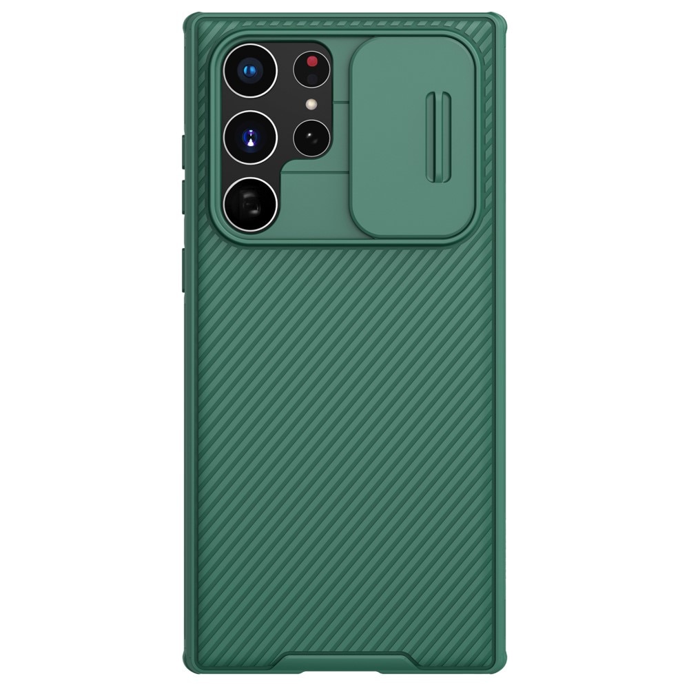CamShield Kuori Samsung Galaxy S22 Ultra vihreä