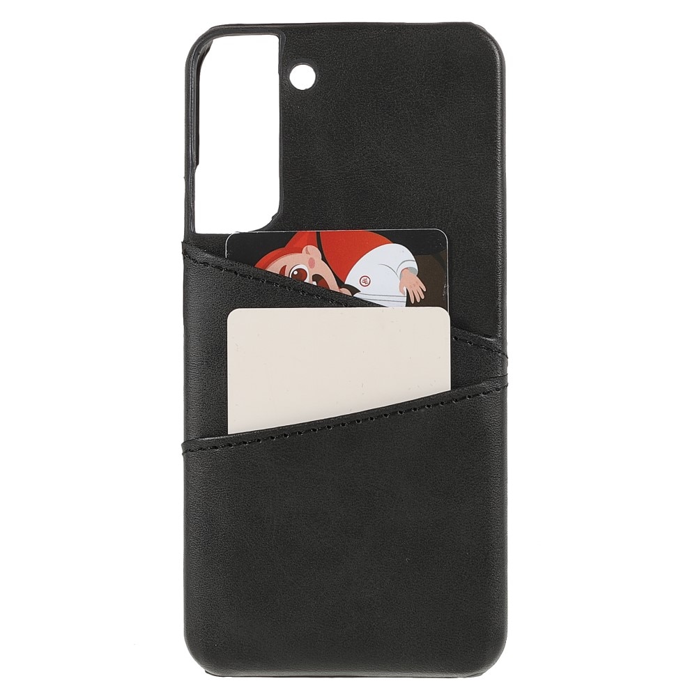 Card Slots Case Samsung Galaxy S22 Plus musta