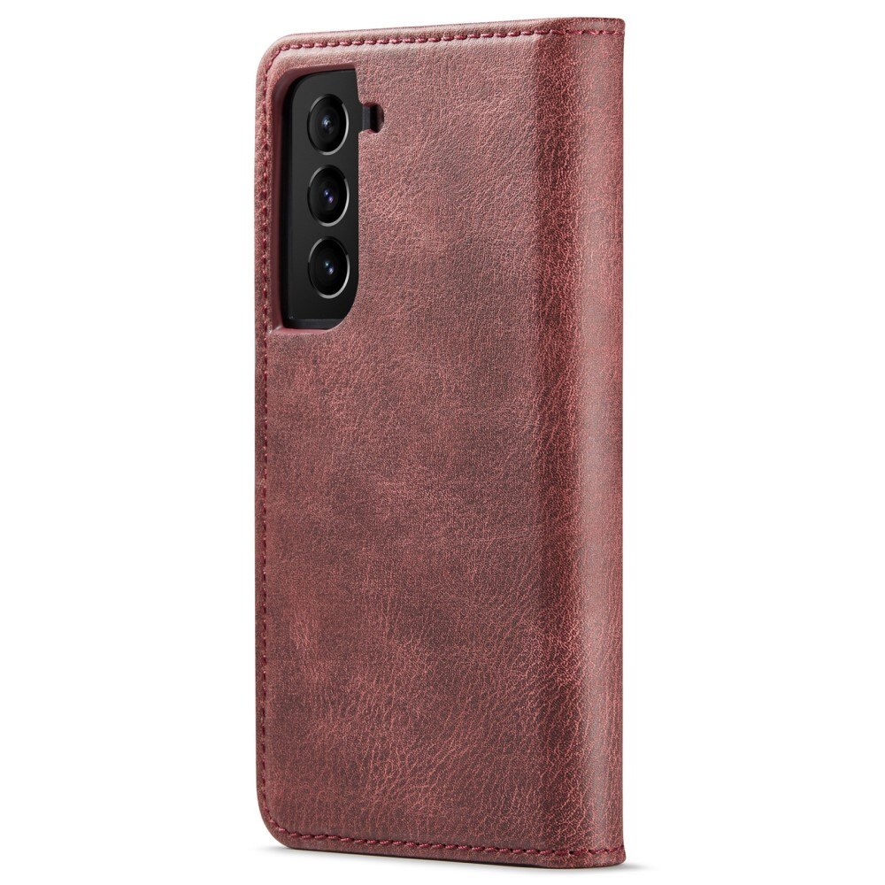 Magnet Wallet Samsung Galaxy S22 Plus Punainen
