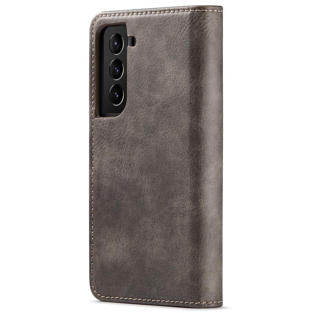 Magnet Wallet Samsung Galaxy S22 Plus Ruskea