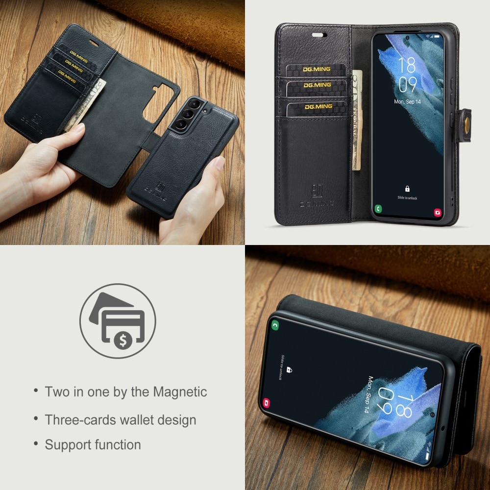 Magnet Wallet Samsung Galaxy S22 Black