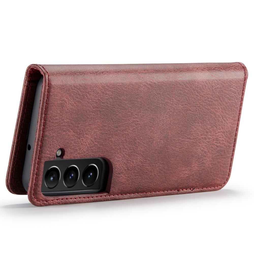 Magnet Wallet Samsung Galaxy S22 Punainen