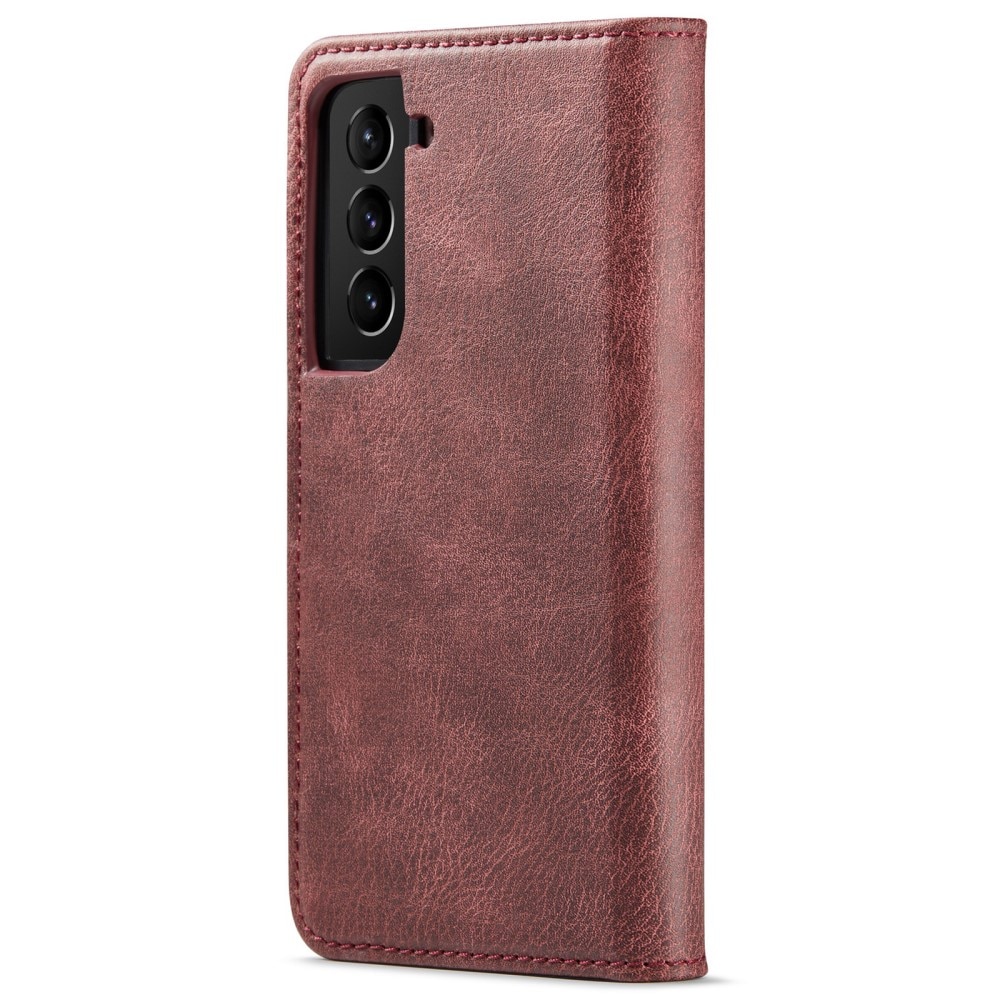 Magnet Wallet Samsung Galaxy S22 Punainen