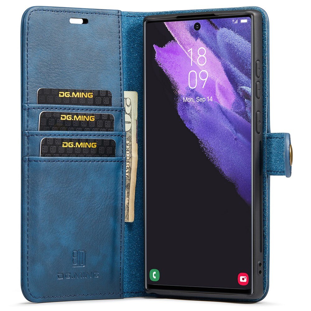 Magnet Wallet Samsung Galaxy S22 Ultra Blue