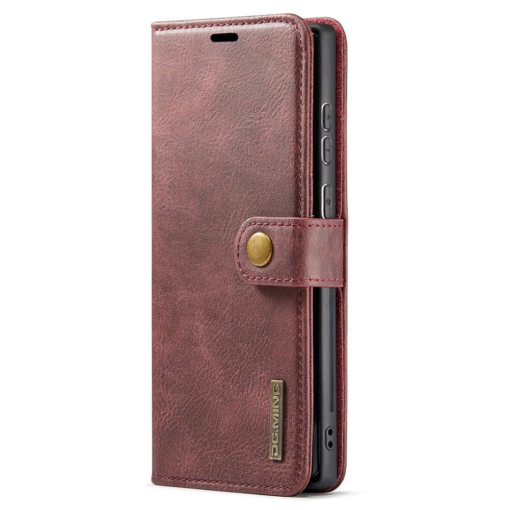 Magnet Wallet Samsung Galaxy S22 Ultra Punainen