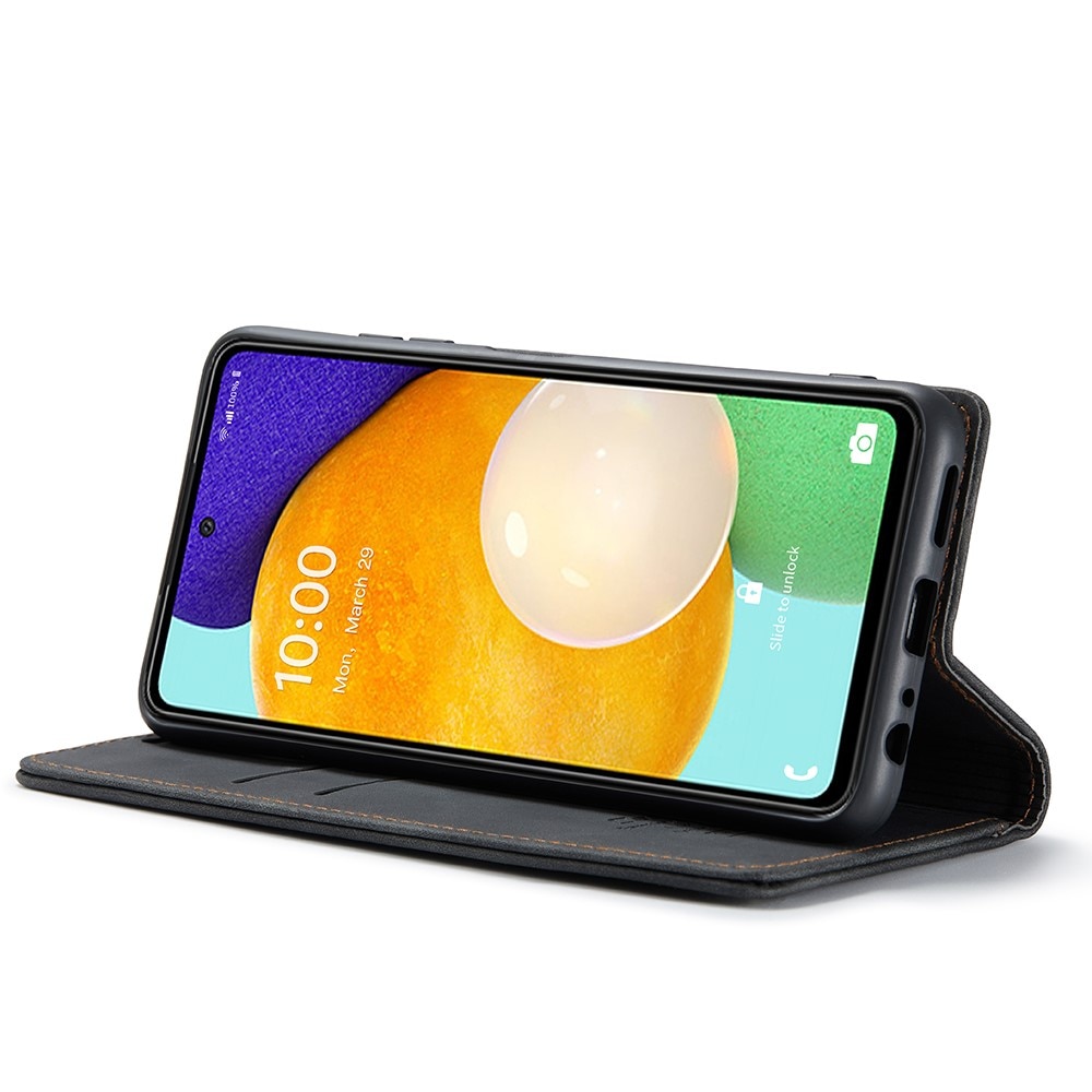 Slim Lompakkokotelo Samsung Galaxy A53 musta
