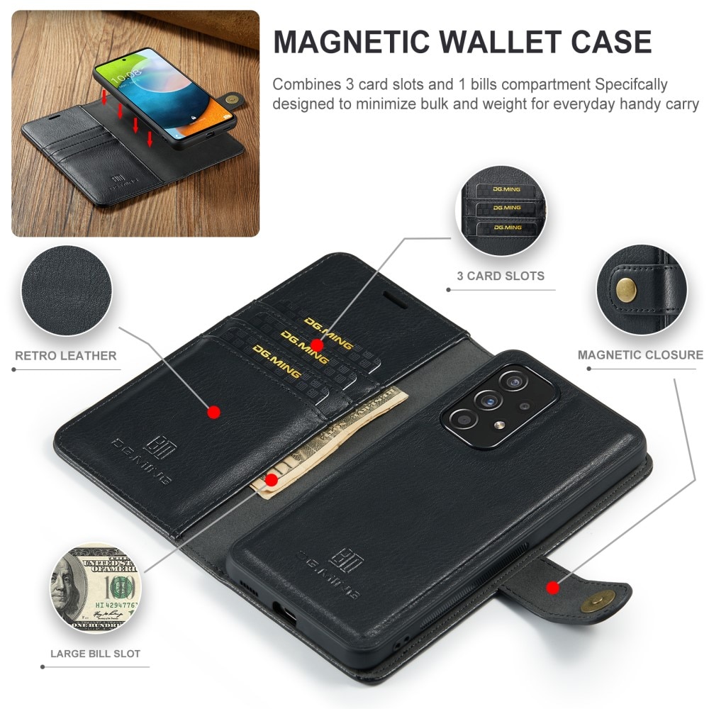 Magnet Wallet Samsung Galaxy A53 Black