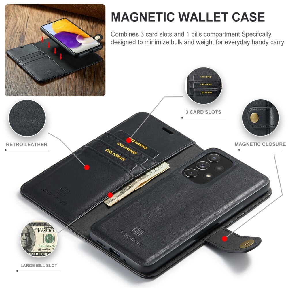 Magnet Wallet Samsung Galaxy A73 5G Black