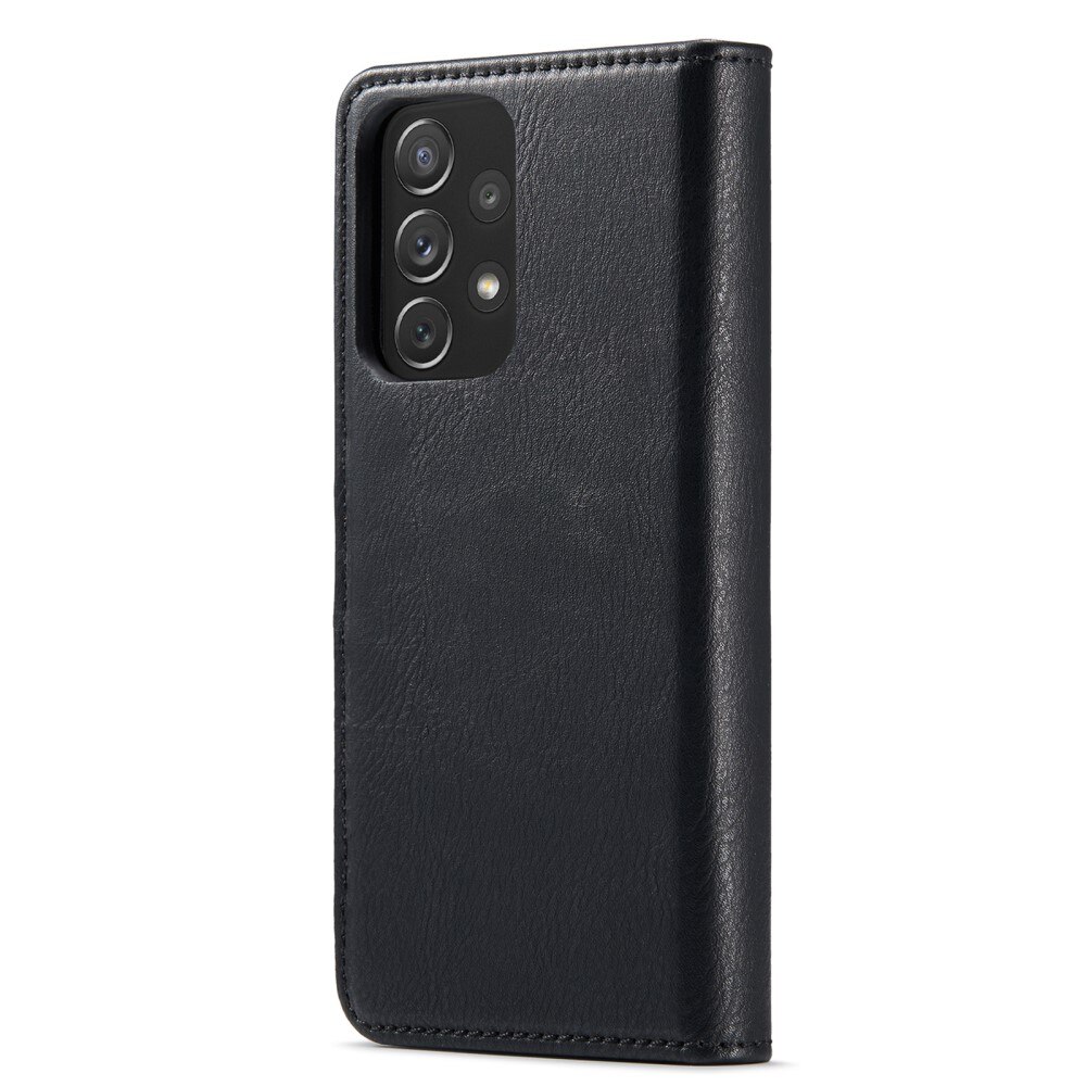 Magnet Wallet Samsung Galaxy A73 5G Musta