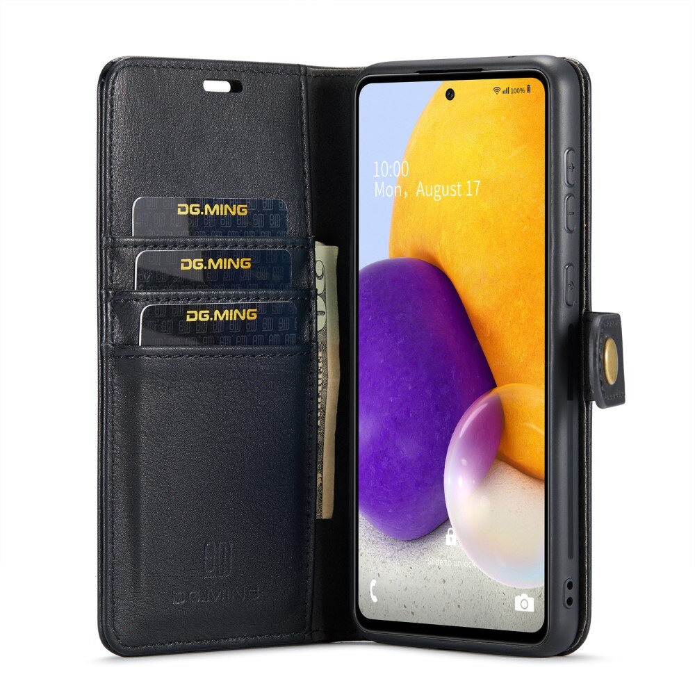Magnet Wallet Samsung Galaxy A73 5G Musta