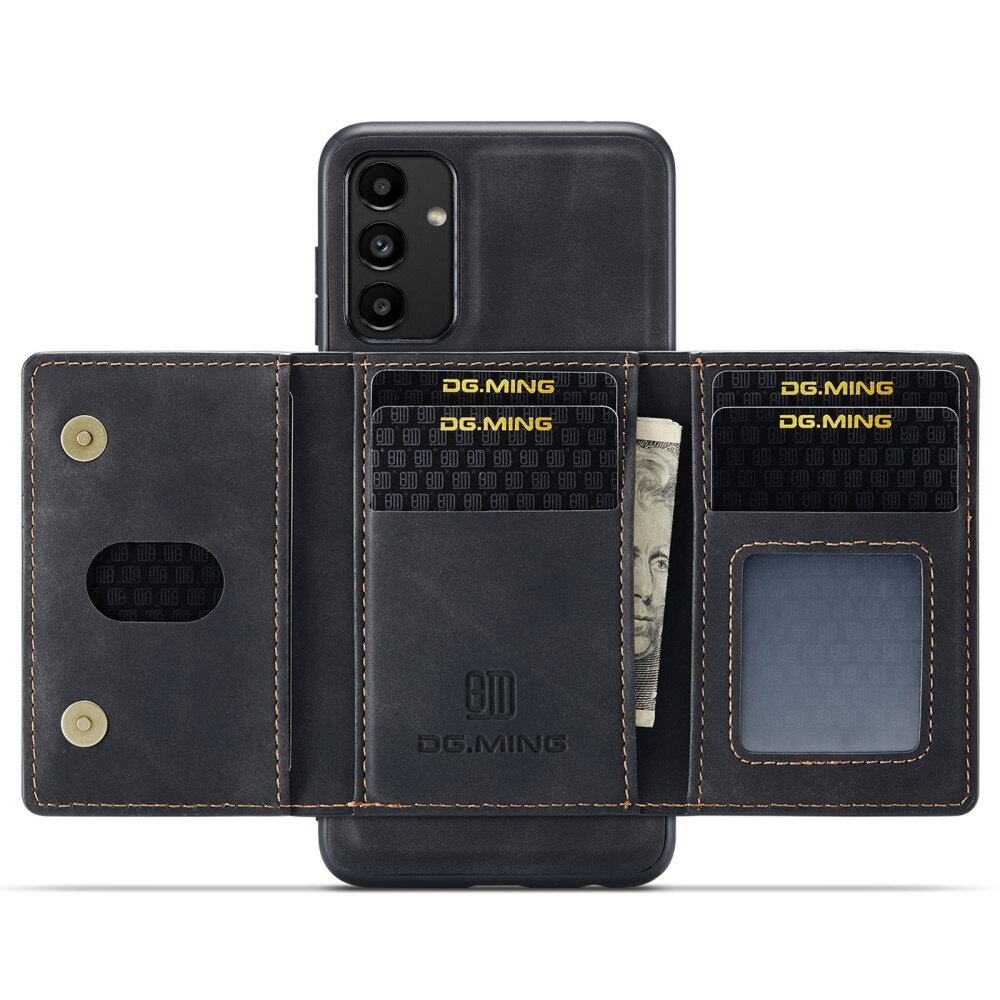 Magnetic Card Slot Case Samsung Galaxy A13 Musta
