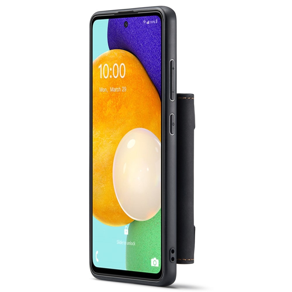 Magnetic Card Slot Case Samsung Galaxy A53 Musta