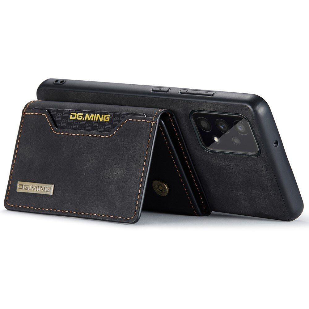 Magnetic Card Slot Case Samsung Galaxy A53 Musta
