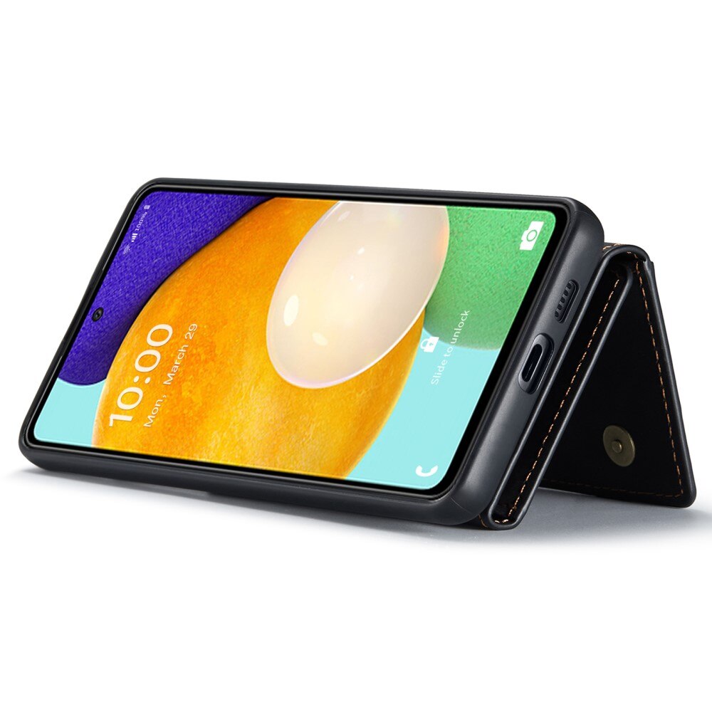 Magnetic Card Slot Case Samsung Galaxy A53 Musta