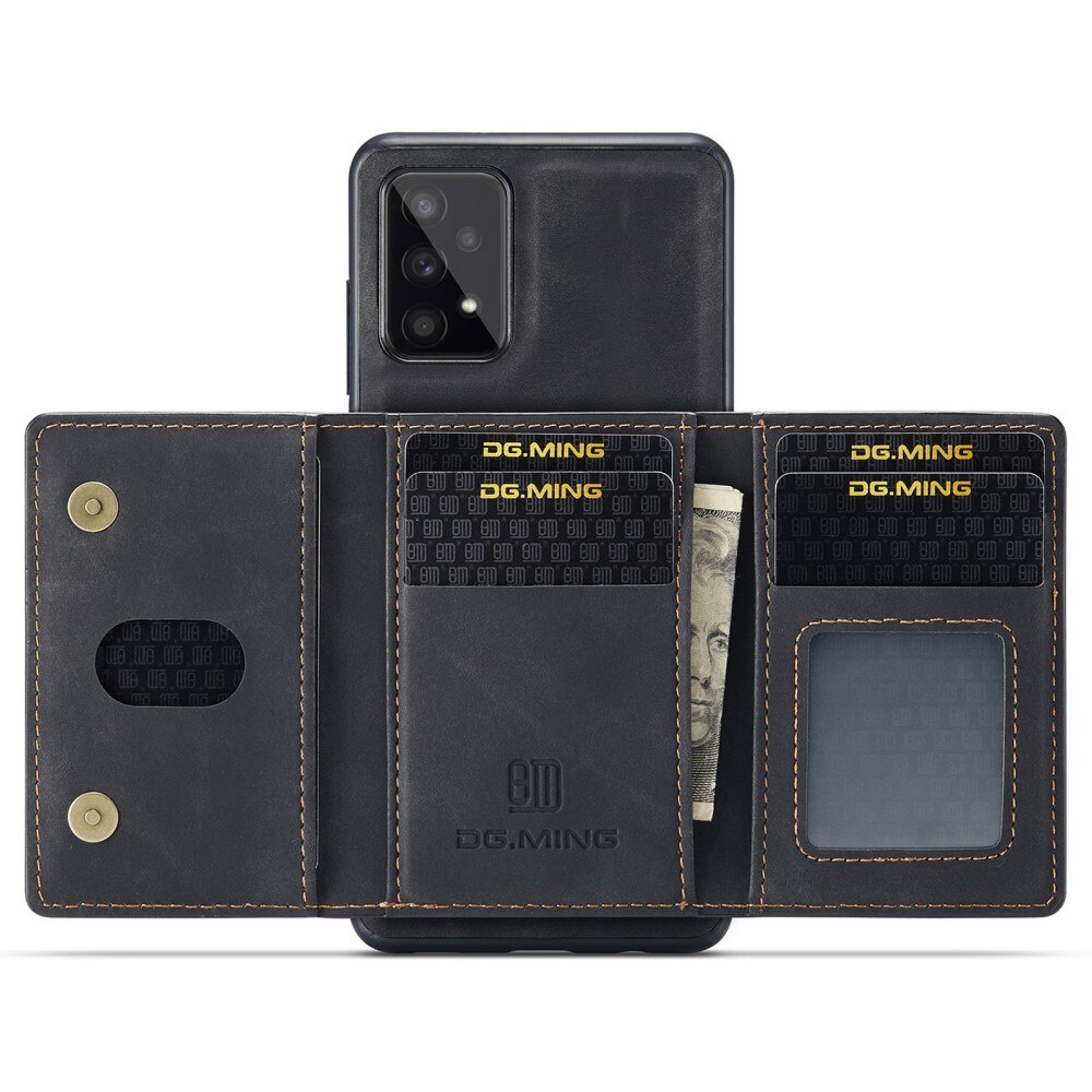Magnetic Card Slot Case Samsung Galaxy A53 Musta