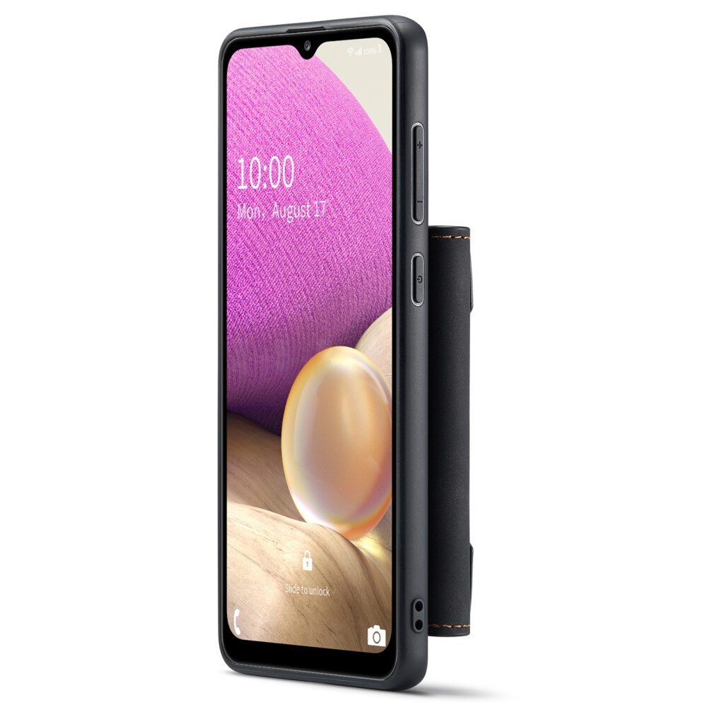 Magnetic Card Slot Case Samsung Galaxy A33 Musta