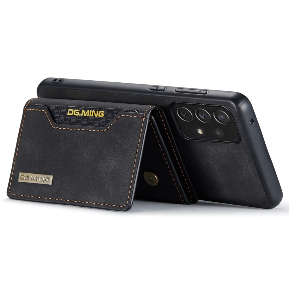 Magnetic Card Slot Case Samsung Galaxy A33 Musta