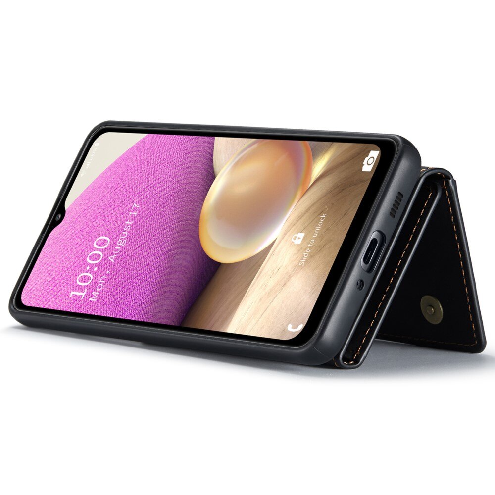 Magnetic Card Slot Case Samsung Galaxy A33 Musta