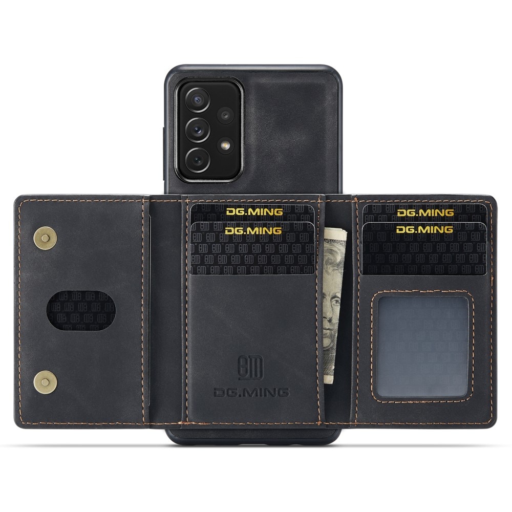 Magnetic Card Slot Case Samsung Galaxy A33 Musta
