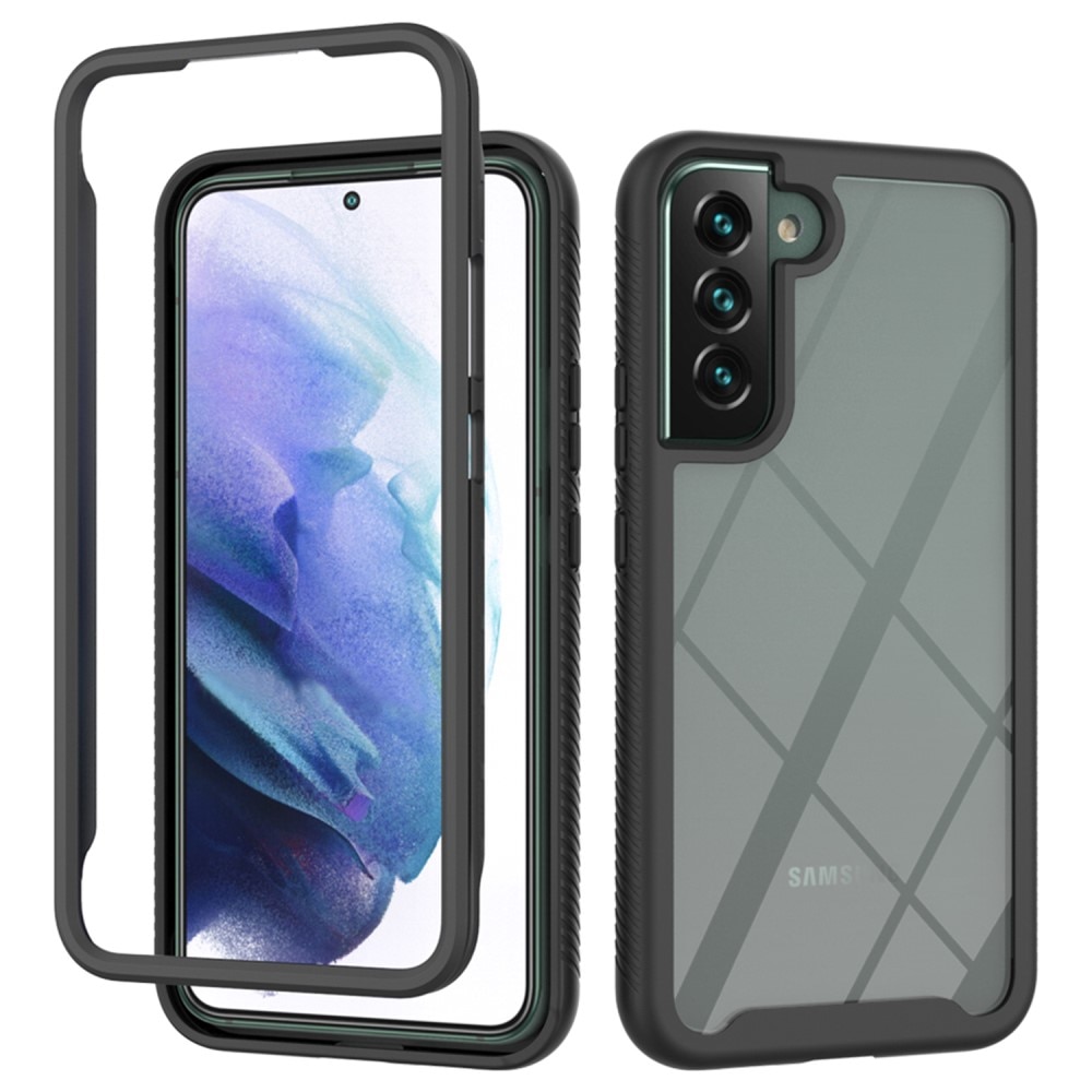 Full Cover Kuori Samsung Galaxy S22 Plus Musta