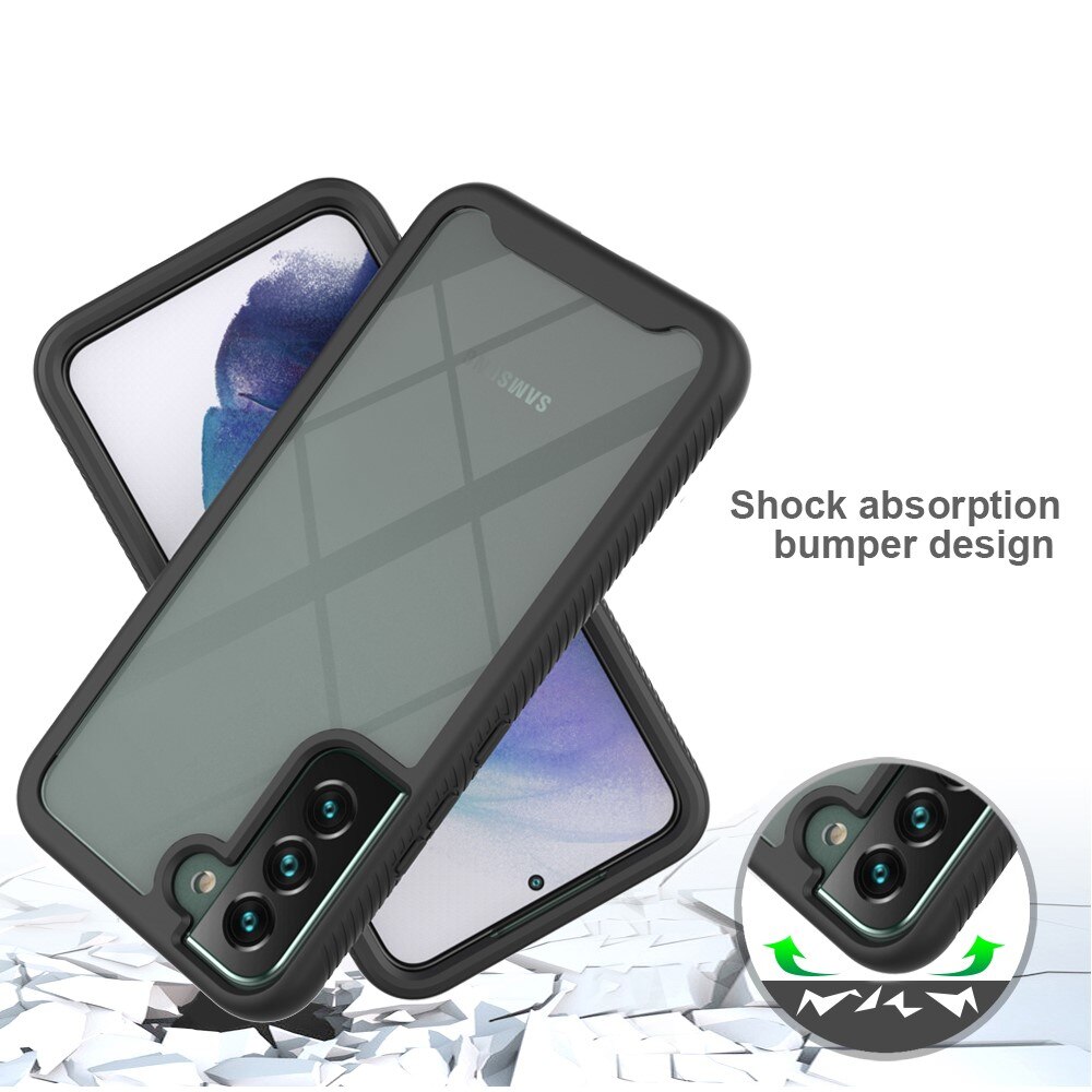 Full Cover Kuori Samsung Galaxy S22 Plus Musta