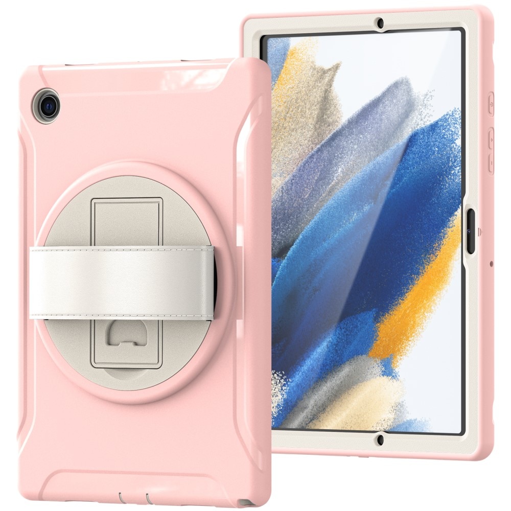 Iskunkestävä Hybridikuori Samsung Galaxy Tab A8 10.5 vaaleanpunainen