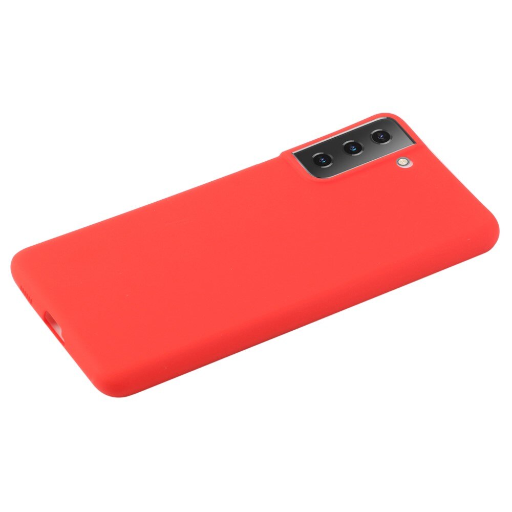 TPU suojakuori Samsung Galaxy S22 punainen